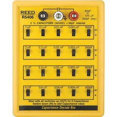 REED Instruments - Power Meters; Number of Phases: 1 ; Maximum Current Capability (A): 0 ; Minimum Current Capability (A): 0 ; Standards Met: CE ; PSC Code: 6625 - Exact Tool & Supply