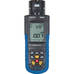 REED Instruments - Gas Detectors & Kits; Type: Portable Radiation Meter ; Gas Monitored: Alpha; Beta; Gamma; X ; Measuring Range: 0.0001 to 1000?Sv/h ; Alarm Level: Alpha: From 4.0 MeV; Beta: From 0.2 MeV; Gamma: From 0.02 MeV; X: From 0.02 MeV ; Alarm T - Exact Tool & Supply