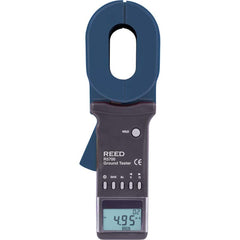 REED Instruments - Earth Ground Resistance Testers; Maximum Earth Ground Resistance (kiloohm): 1.2 ; Minimum Earth Ground Resistance (kiloohm): 0.000025 ; Resolution (Ohms): 0.001 - Exact Tool & Supply