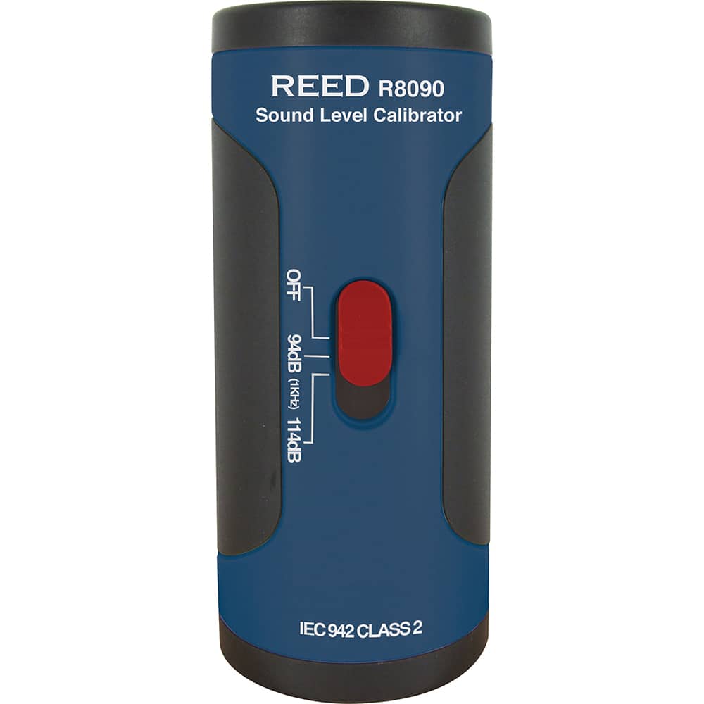 REED Instruments - Sound Meter Accessories; Type: Sound Level Calibrator ; For Use With: Sound Meters with 1/2" Diameter Microphones - Exact Tool & Supply