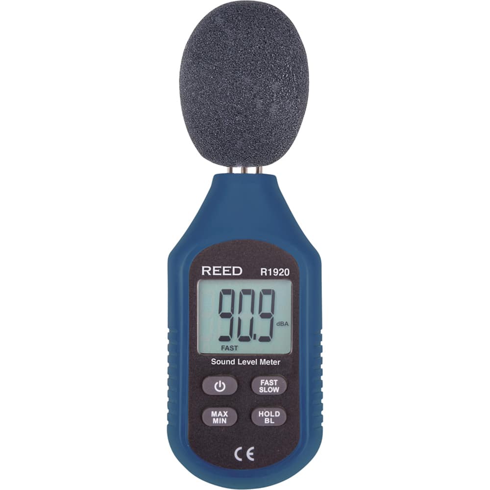 REED Instruments - Sound Meters; Type: Compact Sound Meter ; Frequency Weighting: A ; Sound Range (dB): 30 - Exact Tool & Supply