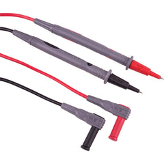 REED Instruments - Electrical Test Equipment Accessories; Accessory Type: Test Lead ; For Use With: Electrical Test Equipment, test probes and clips that accept 0.16" (4mm) diameter shrouded banana connectors ; Color: Black; Red - Exact Tool & Supply