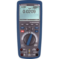 REED Instruments - Multimeters; Multimeter Type: Auto Ranging; Digital; Manual Ranging; True RMS; Wireless ; Measures: Capacitance; Current; Frequency; Milliamps; mVDC; Resistance; Temperature; Voltage ; CAT Rating: CAT III; CAT IV ; Maximum AC Voltage: - Exact Tool & Supply