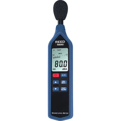 REED Instruments - Sound Meters; Type: Sound Meter ; Frequency Weighting: A & C ; Sound Range (dB): 30 - Exact Tool & Supply