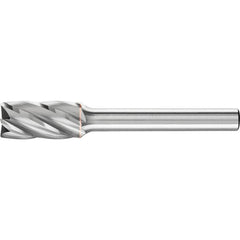 PFERD - SB-3, 3/8" Cut Diam, 1/4" Shank Diam, Carbide End Cut Aluma Cut Cylinder with End Cut Burr - Exact Tool & Supply
