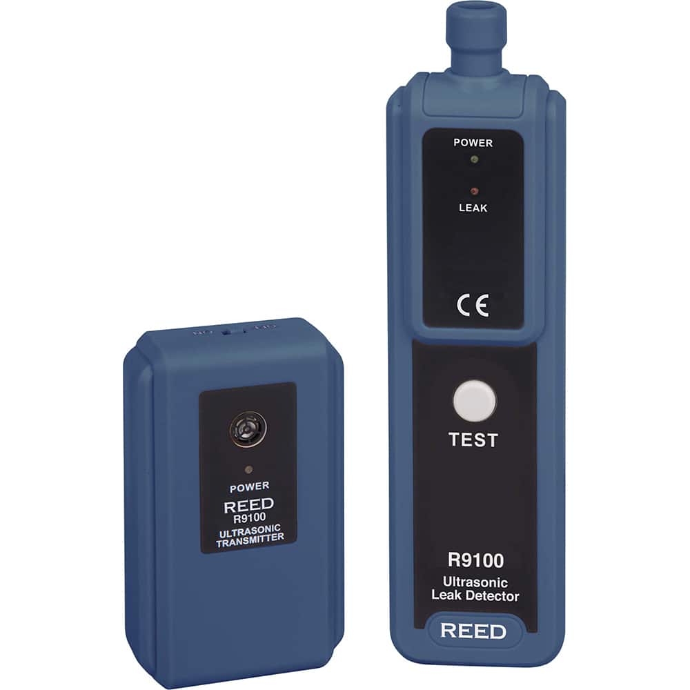 REED Instruments - Natural Gas, Carbon Monoxide & Refrigerant Detectors; Type: Leak Detector ; Function: Locates leaks generated by pressure, vacuum, water, gas or air ; Height (Decimal Inch): 2.000000 ; Height (mm): 50.0000 ; Length (Decimal Inch): 7.60 - Exact Tool & Supply