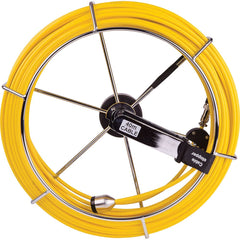 REED Instruments - Camera & Borescope Accessories; Accessory Type: Reel ; For Use With: REED R9000 HD Video Inspection Camera System ; Size (Feet): 131.2 (Cable Length) ; Includes: 131.2' (40m) Cable; Cable Reel; Mounting Screws - Exact Tool & Supply