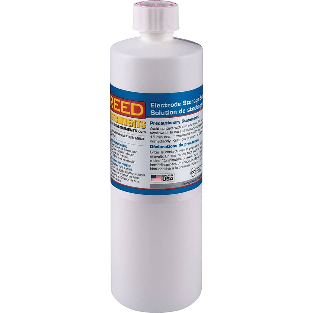 REED Instruments - pH Buffering & Calibration Solutions; Type: Electrode Storage Solution ; Container Size: 500 ml - Exact Tool & Supply