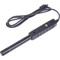 REED Instruments - Natural Gas, Carbon Monoxide & Refrigerant Detectors; Type: Humidity Probe ; Function: Measures Relative Humidity ; Height (Decimal Inch): 1.900000 ; Height (mm): 45.0000 ; Length (Decimal Inch): 7.0000 ; Length (mm): 177.00 - Exact Tool & Supply