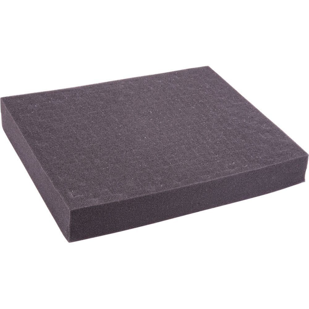 REED Instruments - Tool Box Case & Cabinet Inserts; Type: Replacement Foam ; For Use With: REED R8890 Deluxe Hard Carrying Case ; Material Family: Foam ; Width (Inch): 18 ; Depth (Inch): 1.5 ; Height (Inch): 13 - Exact Tool & Supply