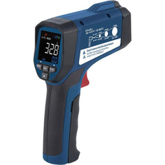 REED Instruments - Infrared Thermometers; Minimum Temperature (C): -32.00 ; Minimum Temperature (F): -26.000 ; Maximum Temperature (C): 800.00 ; Maximum Temperature (F): 1472.000 ; Distance to Spot Ratio: 30:1 ; Power Supply: (1) 9V Battery - Exact Tool & Supply