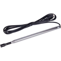 REED Instruments - Airflow Meter Accessories; Type: Telescoping Hot Wire Probe ; For Use With: REED R4500SD & SD-4214 Data Logging Hot Wire Thermo-Anemometers ; Min Air Velocity ft/min (Feet): 40 ; Min Air Velocity km/hr: 0.200 ; Min Air Velocity knots: - Exact Tool & Supply