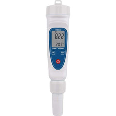 REED Instruments - Conductivity, pH & TDS Meters & Testers; Type: pH Meter ; Minimum pH Range: 0.00 ; Maximum pH Range: 14.00 ; Probe Type: Single Junction ; Resolution: 0.01 pH: 0.1?F ; Accuracy (pH): 0.02 - Exact Tool & Supply