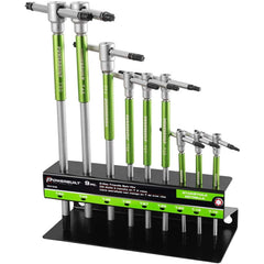 Powerbuilt - Hex Key Sets; Tool Type: Hex Key ; Handle Type: T-Handle ; Measurement Type: Torx ; Torx Size Range: T10 - Exact Tool & Supply