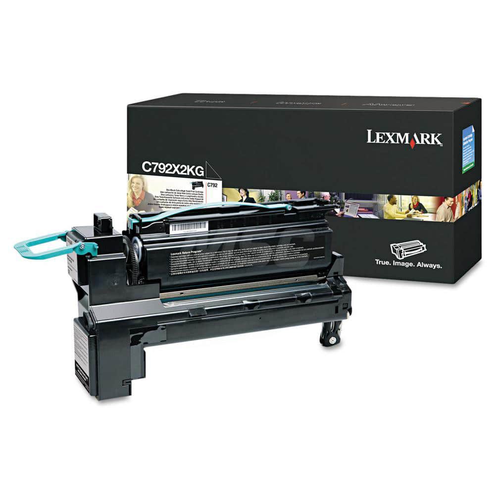 Lexmark - Office Machine Supplies & Accessories; Office Machine/Equipment Accessory Type: Toner Cartridge ; For Use With: Lexmark C792de; C792dte; C792dhe; C792e ; Color: Black - Exact Tool & Supply