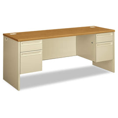 Hon - Credenzas; Type: Credenza ; Number of Drawers: 4.000 ; Length (Inch): 72 ; Height (Inch): 29-1/2 ; Depth (Inch): 24 ; Color: Harvest; Putty - Exact Tool & Supply