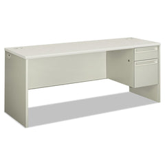 Hon - Credenzas; Type: Credenza ; Number of Drawers: 2.000 ; Length (Inch): 72 ; Height (Inch): 29-1/2 ; Depth (Inch): 24 ; Color: Light Gray - Exact Tool & Supply