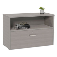 Linea Italia - Credenzas; Type: Credenza ; Number of Drawers: 1.000 ; Length (Inch): 35-1/4 ; Height (Inch): 23-3/4 ; Depth (Inch): 15-1/4 ; Color: Ash - Exact Tool & Supply