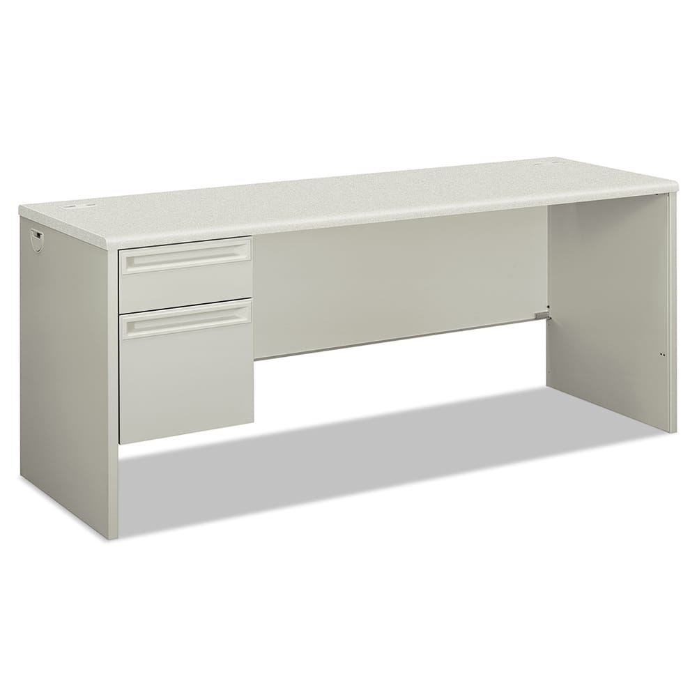 Hon - Credenzas; Type: Credenza ; Number of Drawers: 2.000 ; Length (Inch): 72 ; Height (Inch): 29-1/2 ; Depth (Inch): 24 ; Color: Light Gray - Exact Tool & Supply