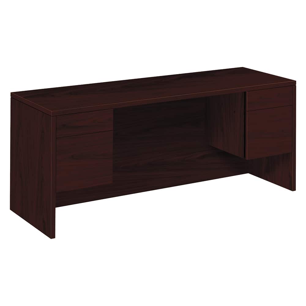 Hon - Credenzas; Type: Credenza ; Number of Drawers: 4.000 ; Length (Inch): 72 ; Height (Inch): 29-1/2 ; Depth (Inch): 24 ; Color: Mahogany - Exact Tool & Supply