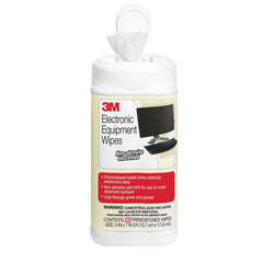 3M - Wipes; Type: Electronic Equipment & MediaWipes ; Style: Pre-Moistened ; Sheet Length (Inch): 5-1/2 ; Sheet Width (Inch): 6-3/4 ; Sheets per Package: 80 ; Container Type: Canister - Exact Tool & Supply