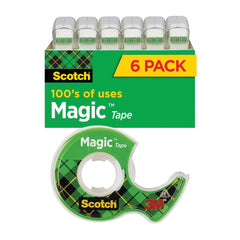 3M - Packing Tape; Tape Type: Transparent ; Color: Transparent ; Adhesive Material: Acrylic ; Width (Inch): 0.75 ; Width (mm): 19.00 ; Length: 650" - Exact Tool & Supply