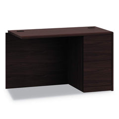 Hon - Office Cubicle Workstations & Worksurfaces; Type: Single Right Pedestal Workstation Desk ; Width (Inch): 48 ; Length (Inch): 24 ; Material: High-Pressure Laminate ; Material: High-Pressure Laminate ; Fractional Height: 29-1/2 - Exact Tool & Supply