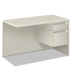 Hon - 2 Drawer Light Gray High-Pressure Laminate & Steel Pedestal File Cabinet - Exact Tool & Supply