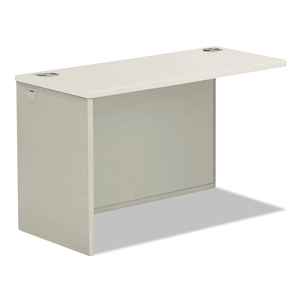 Hon - Office Cubicle Workstations & Worksurfaces; Type: Left Return Shell ; Width (Inch): 60 ; Length (Inch): 24 ; Material: Steel Base; High-Pressure Laminate Top ; Material: Steel Base; High-Pressure Laminate Top ; Fractional Height: 29-1/2 - Exact Tool & Supply