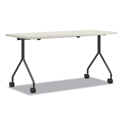 Hon - Stationary Tables; Type: Utility ; Material: High-Pressure Laminate ; Color: Black ; Height (Inch): 29 ; Length (Inch): 24 ; Width (Inch): 48 - Exact Tool & Supply