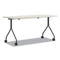 Hon - Stationary Tables; Type: Utility ; Material: High-Pressure Laminate ; Color: Black ; Height (Inch): 29 ; Length (Inch): 24 ; Width (Inch): 72 - Exact Tool & Supply