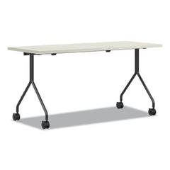 Hon - Stationary Tables; Type: Utility ; Material: High-Pressure Laminate ; Color: Black ; Height (Inch): 29 ; Length (Inch): 24 ; Width (Inch): 60 - Exact Tool & Supply