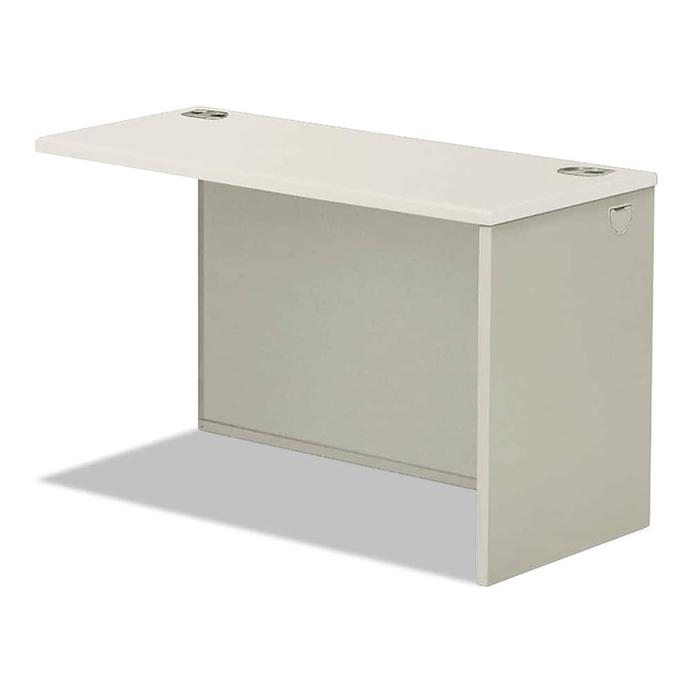 Hon - Office Cubicle Workstations & Worksurfaces; Type: Right Return Shell ; Width (Inch): 60 ; Length (Inch): 24 ; Material: Steel Base; High-Pressure Laminate Top ; Material: Steel Base; High-Pressure Laminate Top ; Fractional Height: 29-1/2 - Exact Tool & Supply