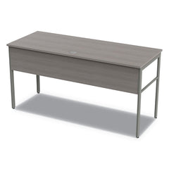 Linea Italia - Office Cubicle Workstations & Worksurfaces; Type: Workstation ; Width (Inch): 59 ; Length (Inch): 23-3/4 ; Material: Steel Base; Laminate Worksurface ; Material: Steel Base; Laminate Worksurface ; Fractional Height: 29-1/2 - Exact Tool & Supply