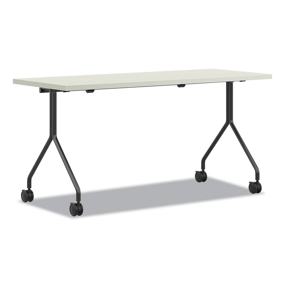 Hon - Stationary Tables; Type: Utility ; Material: High-Pressure Laminate ; Color: Black ; Height (Inch): 29 ; Length (Inch): 30 ; Width (Inch): 48 - Exact Tool & Supply
