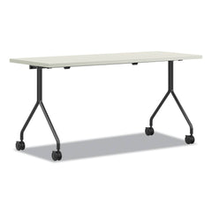 Hon - Stationary Tables; Type: Utility ; Material: High-Pressure Laminate ; Color: Black ; Height (Inch): 29 ; Length (Inch): 30 ; Width (Inch): 48 - Exact Tool & Supply