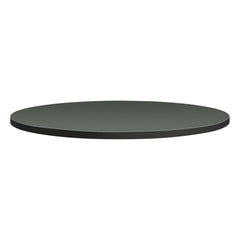 Hon - Stationary Tables; Type: Table Top ; Material: High-Pressure Laminate ; Color: Charcoal ; Diameter (Inch): 36 ; Height (Inch): 1-1/8 ; Width (Inch): 36 - Exact Tool & Supply