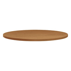 Hon - Stationary Tables; Type: Table Top ; Material: High-Pressure Laminate ; Color: Harvest ; Diameter (Inch): 42 ; Height (Inch): 1-1/8 ; Width (Inch): 42 - Exact Tool & Supply