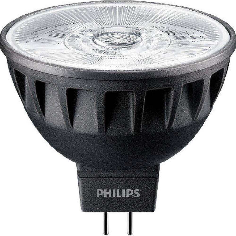 Philips - Lamps & Light Bulbs; Lamp Technology: LED ; Lamps Style: Commercial/Industrial ; Lamp Type: MR16 ; Wattage Equivalent Range: 1-19 ; Actual Wattage: 7.8 ; Base Style: Bi-Pin - Exact Tool & Supply