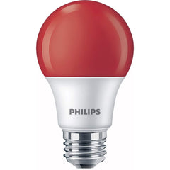 Philips - Lamps & Light Bulbs; Lamp Technology: LED ; Lamps Style: Residential/Office ; Lamp Type: A19 ; Wattage Equivalent Range: 1-19 ; Actual Wattage: 8 ; Base Style: Medium Screw - Exact Tool & Supply