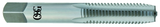 1-8 H4 4-Flute LH High Speed Steel Bottoming Hand TapBright - Exact Tool & Supply