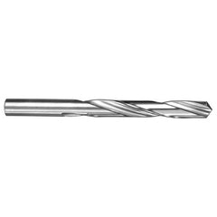 #73 Dia. × 0.024″ Shank × 1/4″ Flute Length × 7/8″ OAL, 5xD, 118°, Uncoated, 2 Flute, External, Round Solid Carbide Drill - Exact Tool & Supply