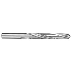 ‎13/64″ Dia. × 13/64″ Shank × 1-3/4″ Flute Length × 3″ OAL, 5xD, 118°, TA, 2 Flute, External, Round Solid Carbide Drill - Exact Tool & Supply