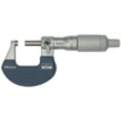 0-1″ Measuring Range-0.0001″ Graduation - Ratchet Thimble - Carbide Face - Outside Micrometer - Exact Tool & Supply
