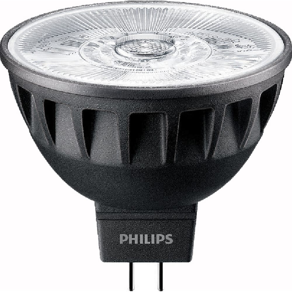 Philips - Lamps & Light Bulbs; Lamp Technology: LED ; Lamps Style: Commercial/Industrial ; Lamp Type: MR16 ; Wattage Equivalent Range: 1-19 ; Actual Wattage: 6.5 ; Base Style: Bi-Pin - Exact Tool & Supply