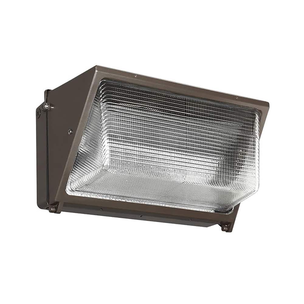 Philips - Wall Pack Light Fixtures; Lamp Type: Integrated LED ; Wattage: 60 ; Voltage: 120-277 V ; Housing Material: Die-Cast Aluminum ; Lumens: 7680 ; Color Temperature (K): 5000 - Exact Tool & Supply