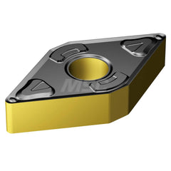 DNMG432-XF 4425 Carbide Turning Insert Al2O3/TiN/TiCN Finish, Neutral, 1/2″ Inscribed Circle, 0.0313″ Corner Radius, 3/16″ Thick, 55° Diamond