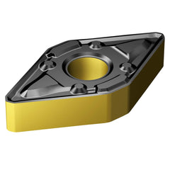 Turning Insert:  DNMX 15 04 16-WM 4425,  Solid Carbide TiCN, Al2O3 & TiN Finish,  Neutral,  0.0625″ Corner Radius,  N/A Diamond 55 ™,  Series  DNMX-WM