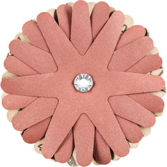 PFERD - Sanding Stars; Abrasive Type: Coated ; Abrasive Material: Aluminum Oxide ; Star Diameter (Inch): 4 ; Grit: 240 ; Grade: Very Fine ; Connector Type: Arbor - Exact Tool & Supply