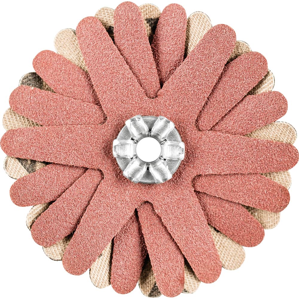 PFERD - Sanding Stars; Abrasive Type: Coated ; Abrasive Material: Aluminum Oxide ; Star Diameter (Inch): 2 ; Grit: 240 ; Grade: Very Fine ; Connector Type: Arbor - Exact Tool & Supply